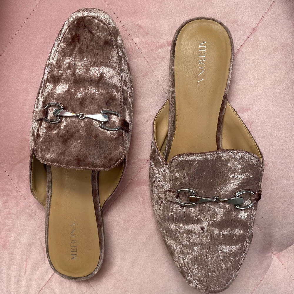 VELVET MULE/LOAFERS (TARGET)